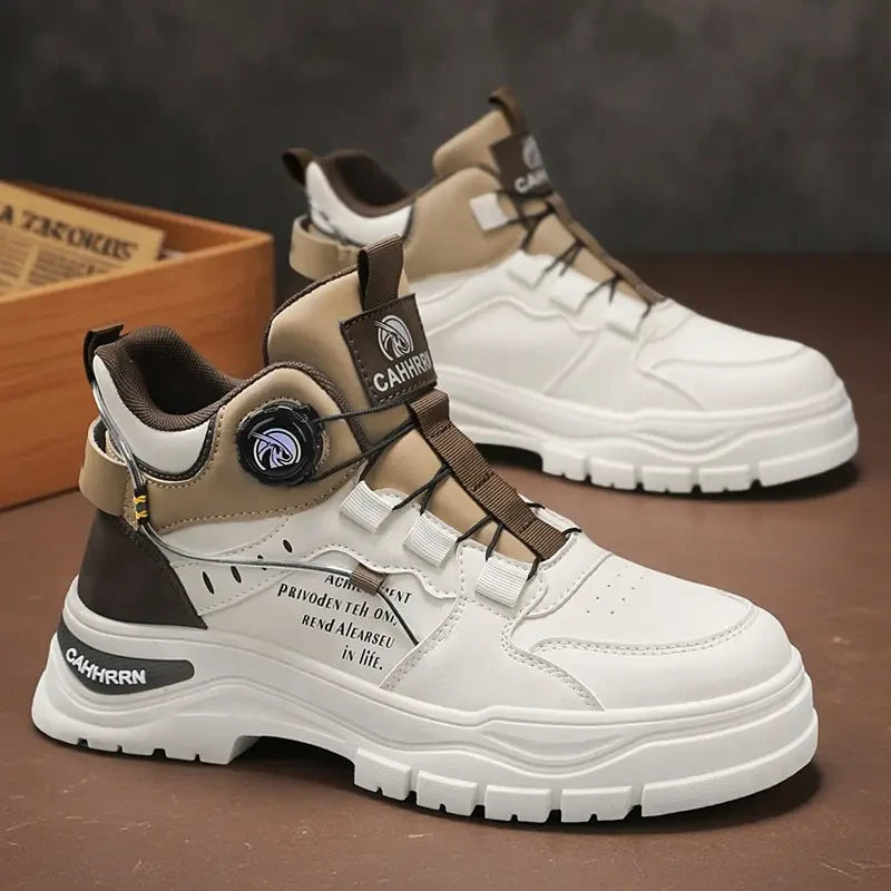 Street style high-top shoes