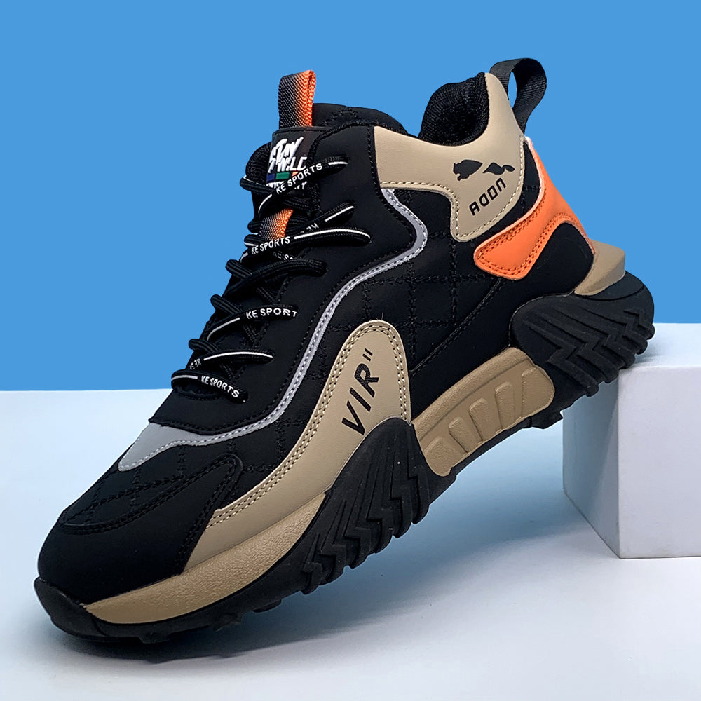 Textured warm non-slip sports shoes
