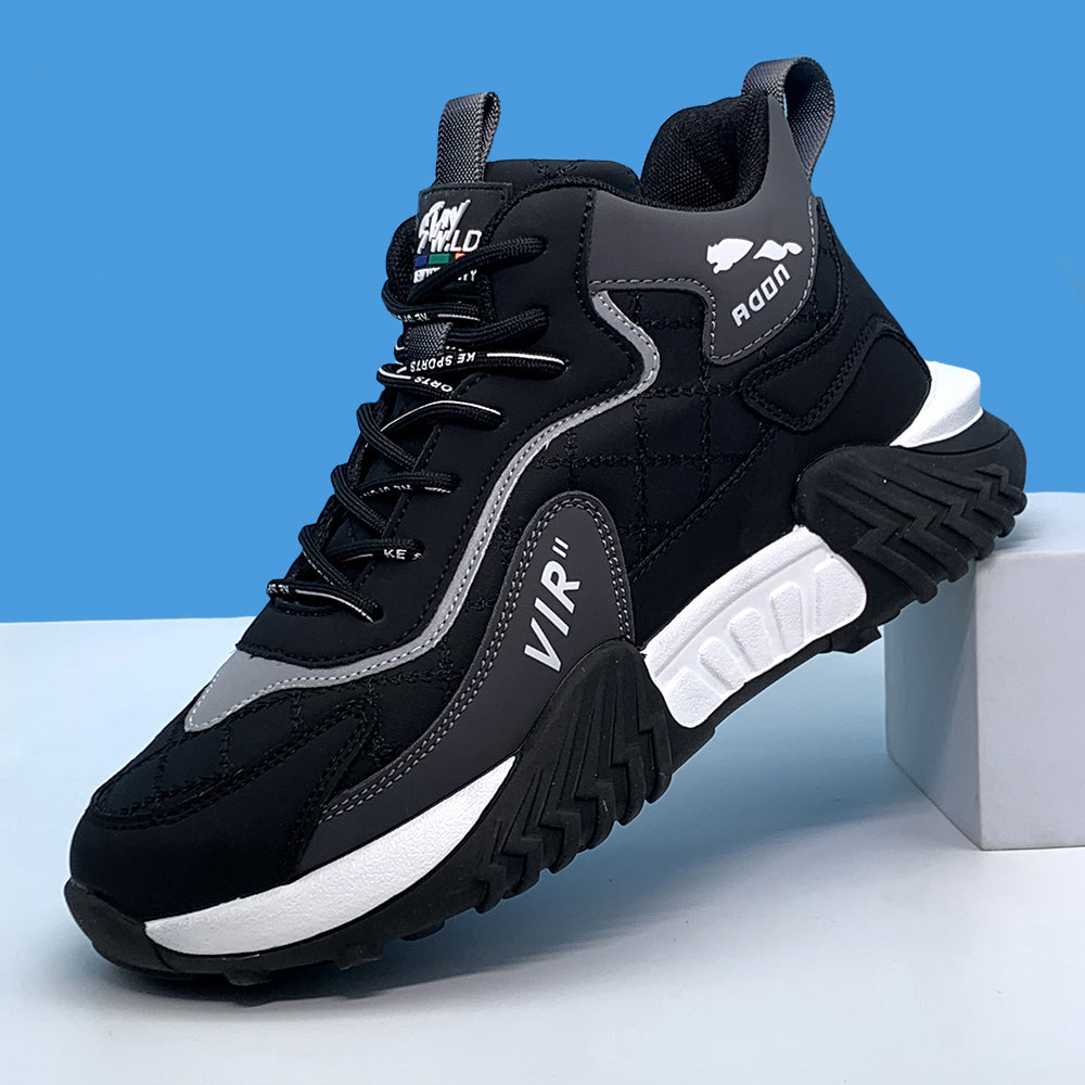 Textured warm non-slip sports shoes
