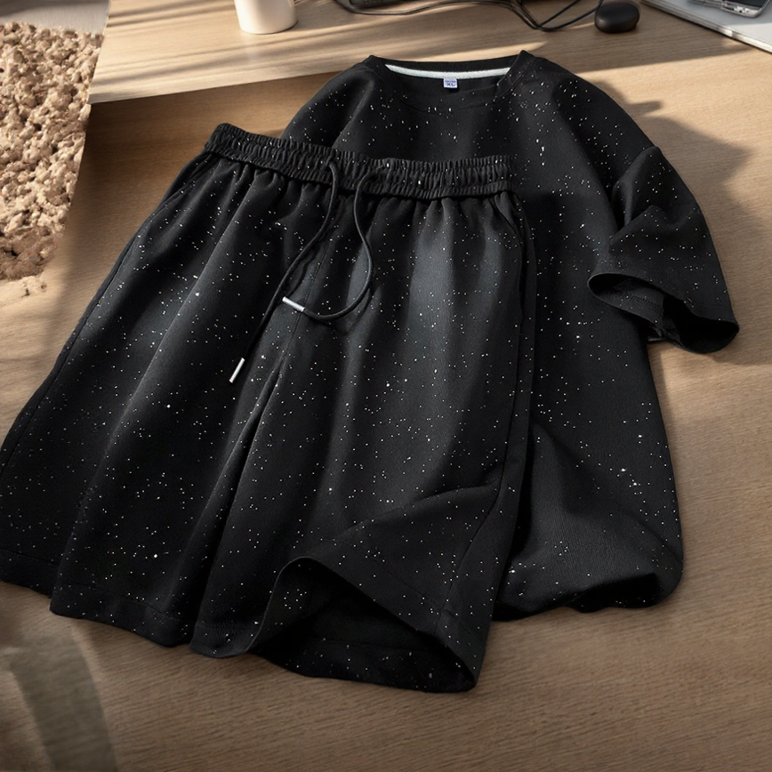 Starlight Cotton T-shirt Shorts Set