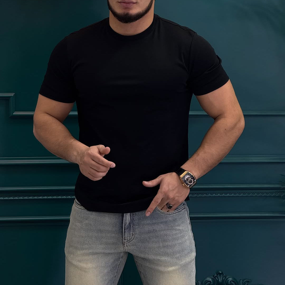 High-end simple soft T-shirt