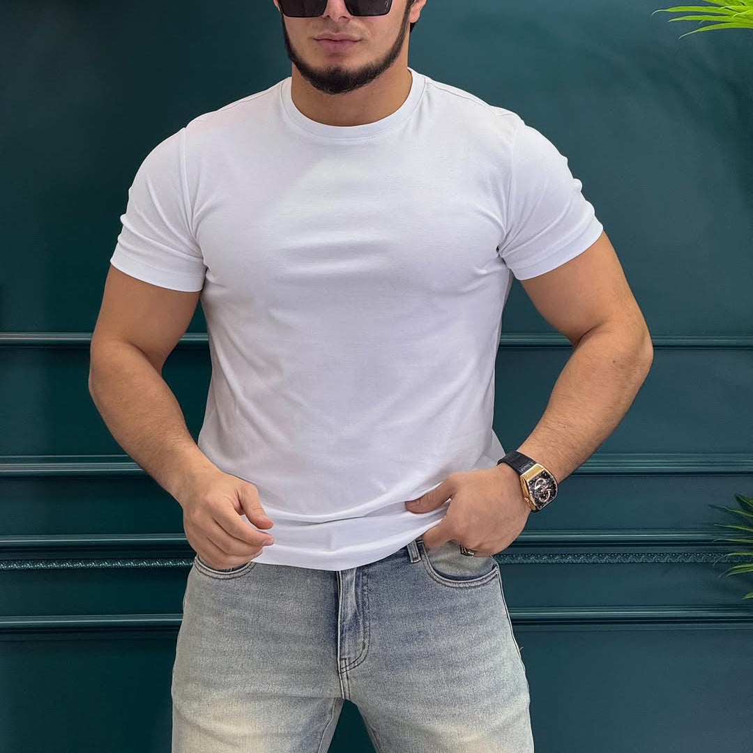 High-end simple soft T-shirt