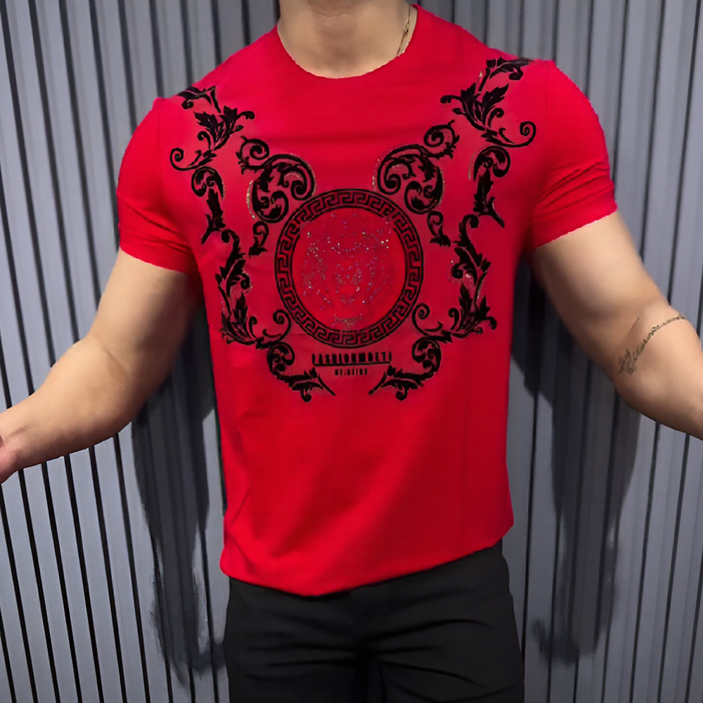 Vintage Textured Shining Totem T-shirt
