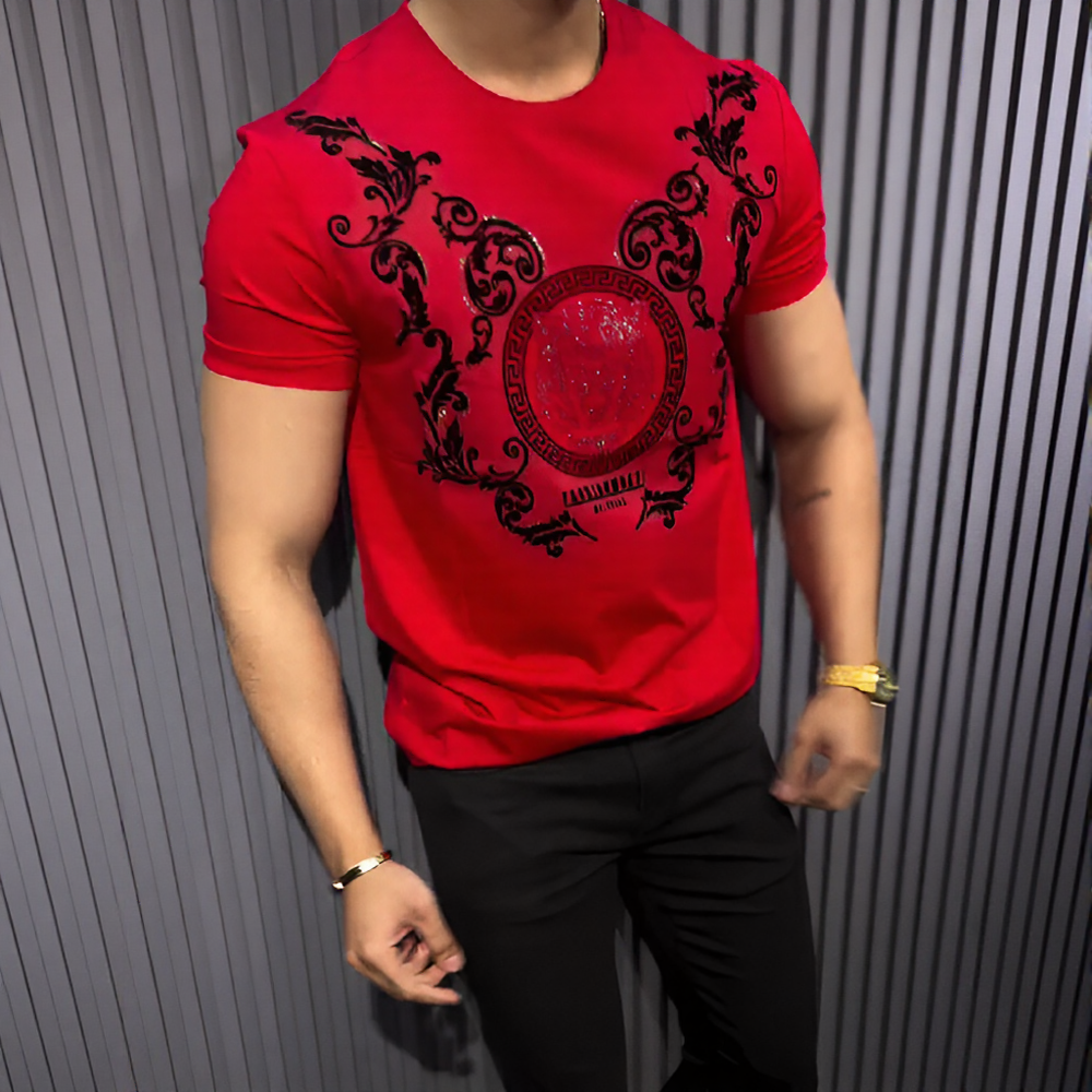 Vintage Textured Shining Totem T-shirt