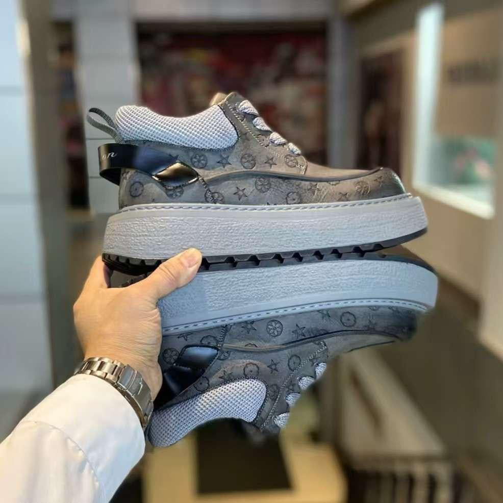 Luxury Embossed Platform Boots