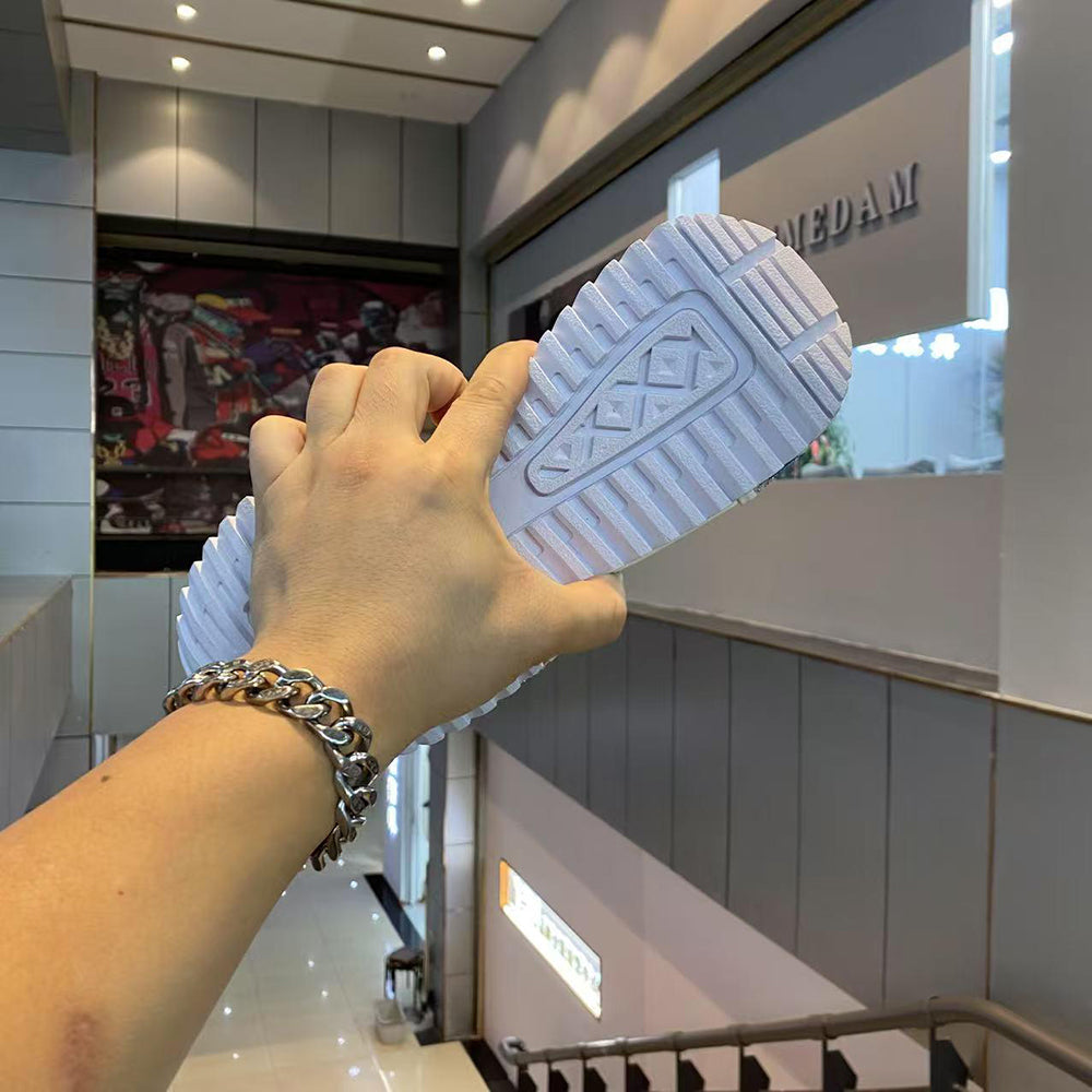 Dazzling rhinestone trendy sneakers