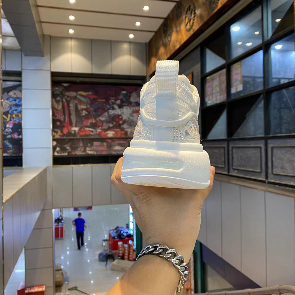 Rhinestone Air Cushion Sneakers