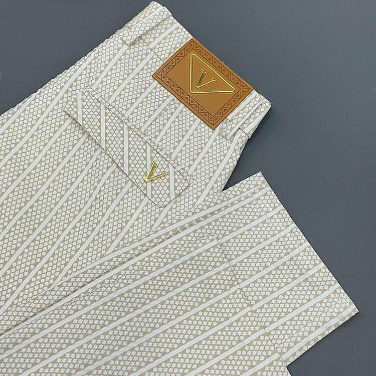 Plush elastic luxury trousers