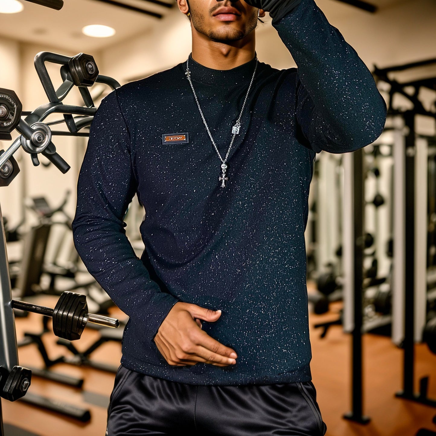 Starlight Thin Long Sleeve Bottoming Shirt