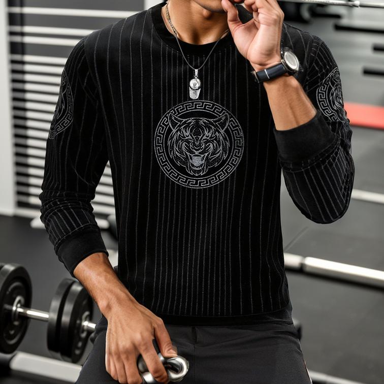 Tiger totem casual sweatshirt