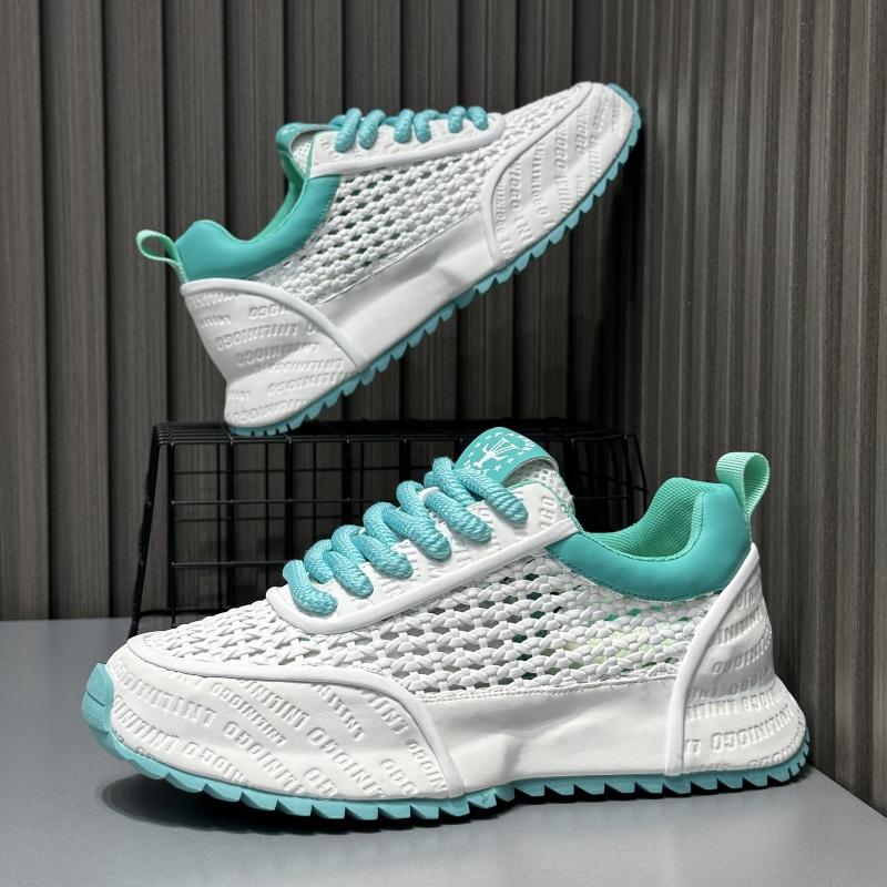 Woven breathable trendy sports shoes