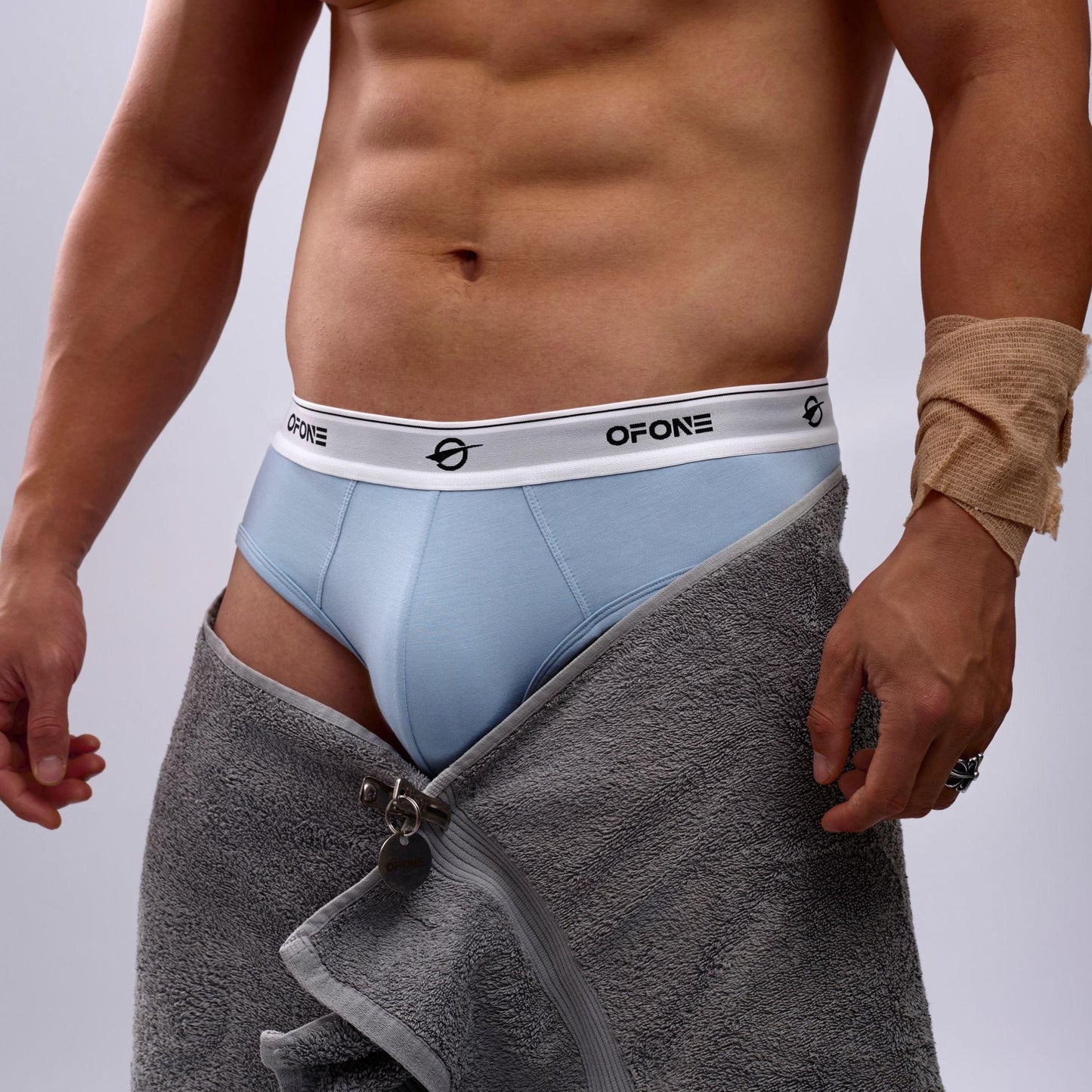 Simple pure cotton pouch underwear