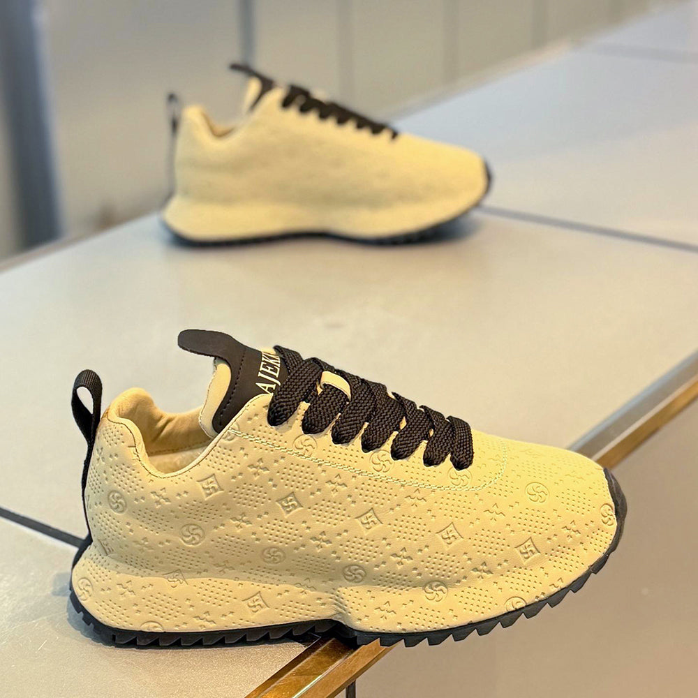 Luxury Embossed Sneakers