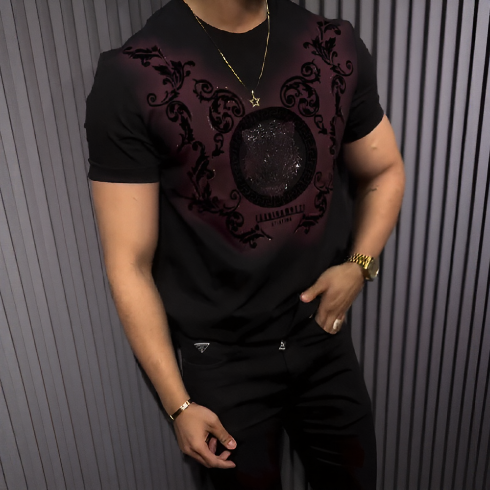 Vintage Textured Shining Totem T-shirt