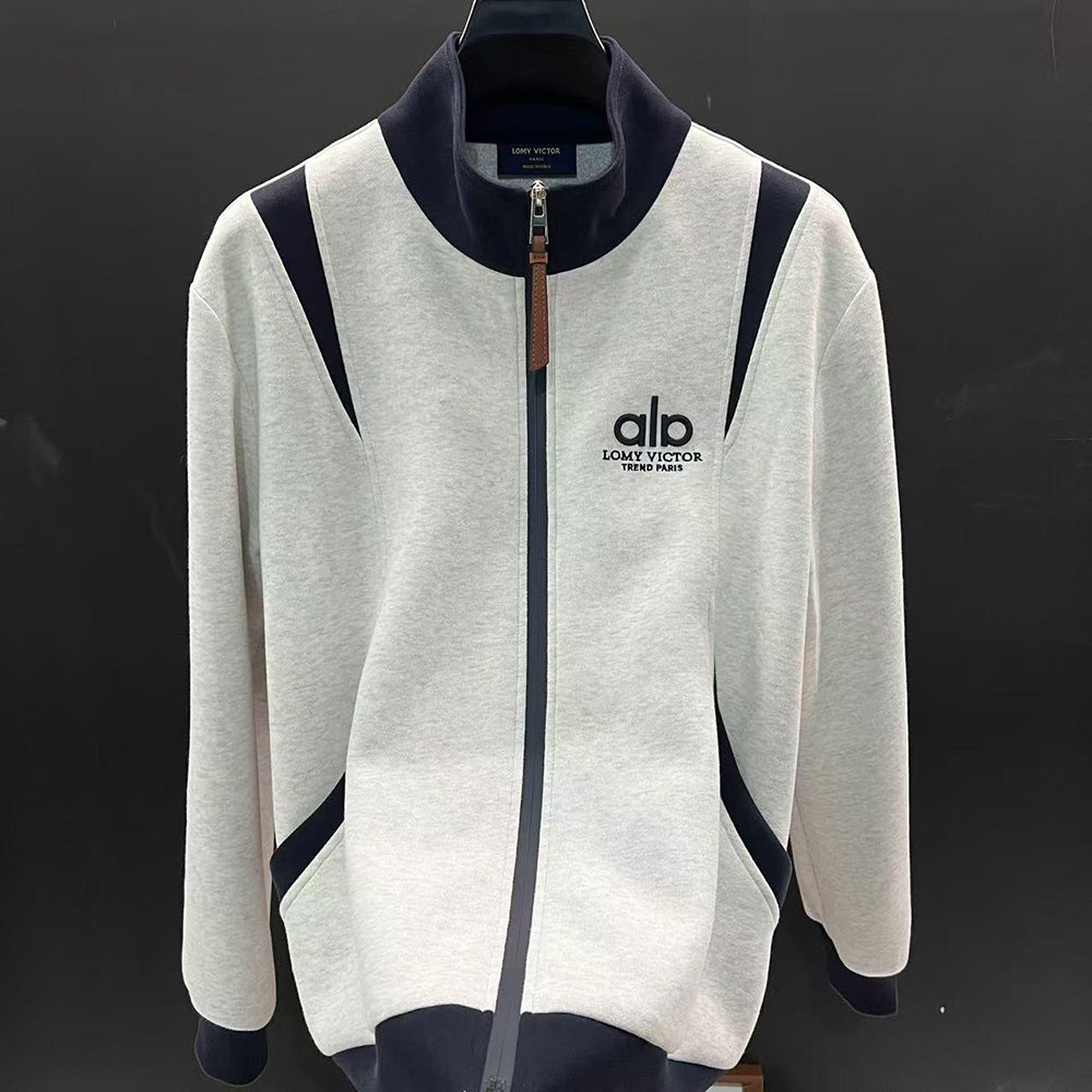 Simple and versatile sweatshirt jacket