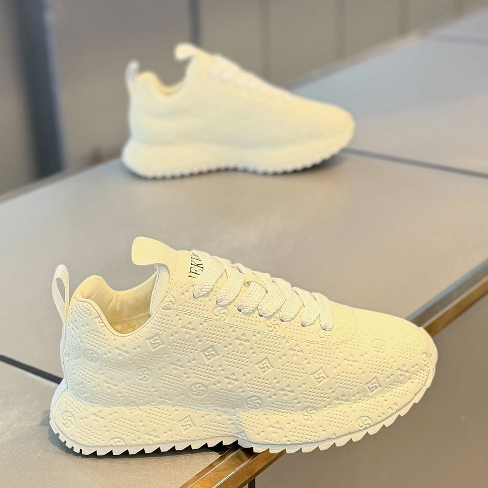 Luxury Embossed Sneakers