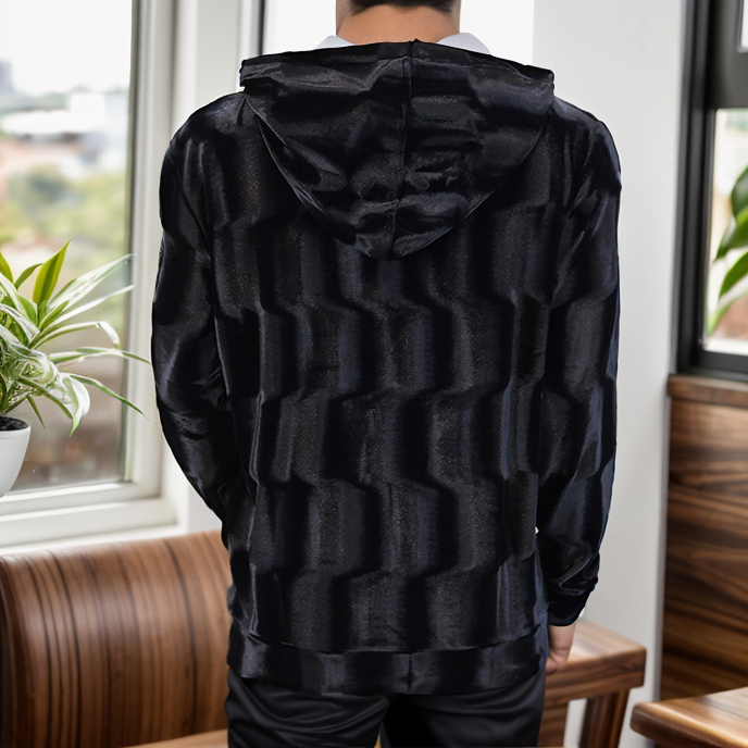 Reflective Silky Fleece Hoodie