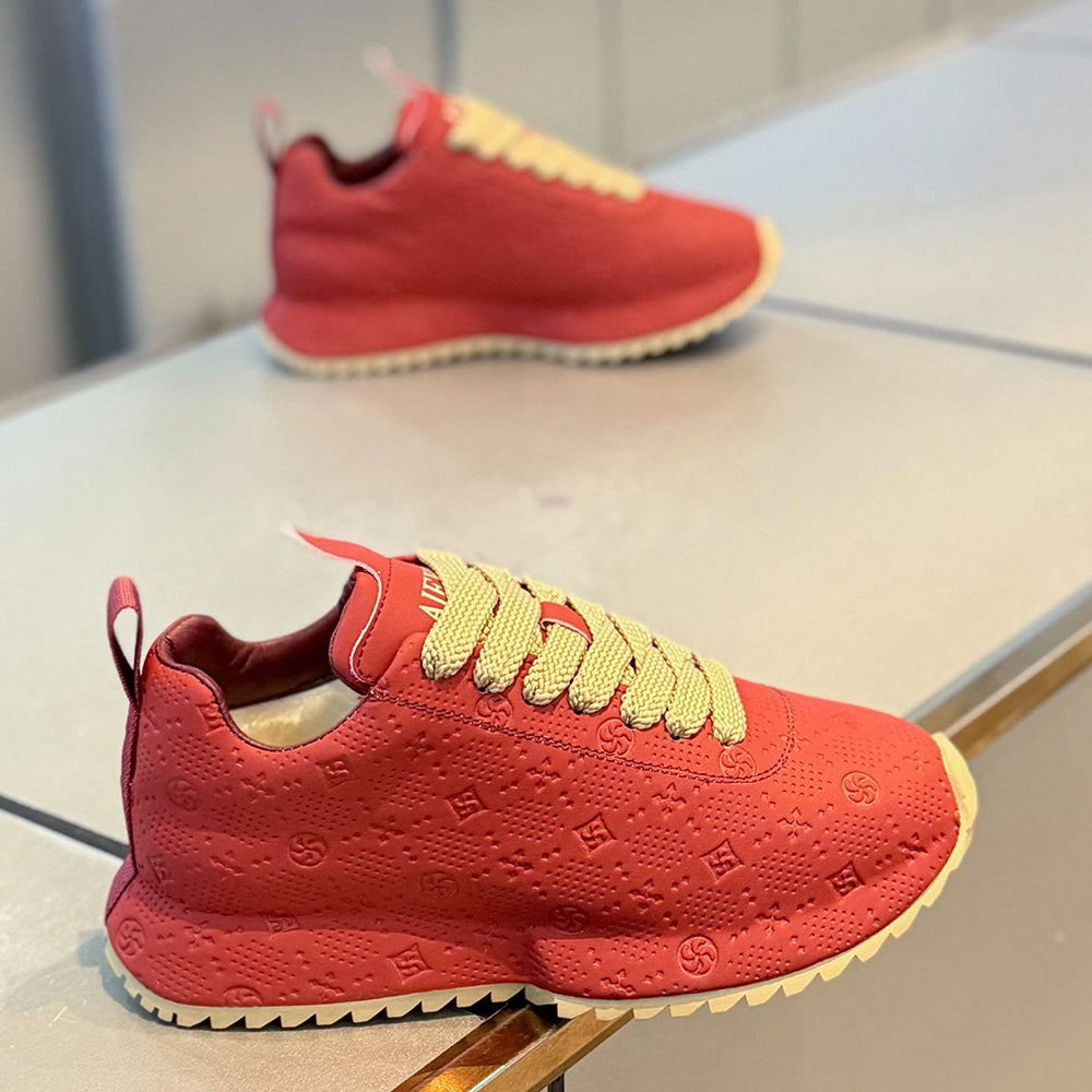 Luxury Embossed Sneakers