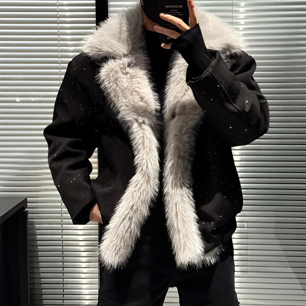 Starlight Fleece-Lined Trendy Warm Jacket