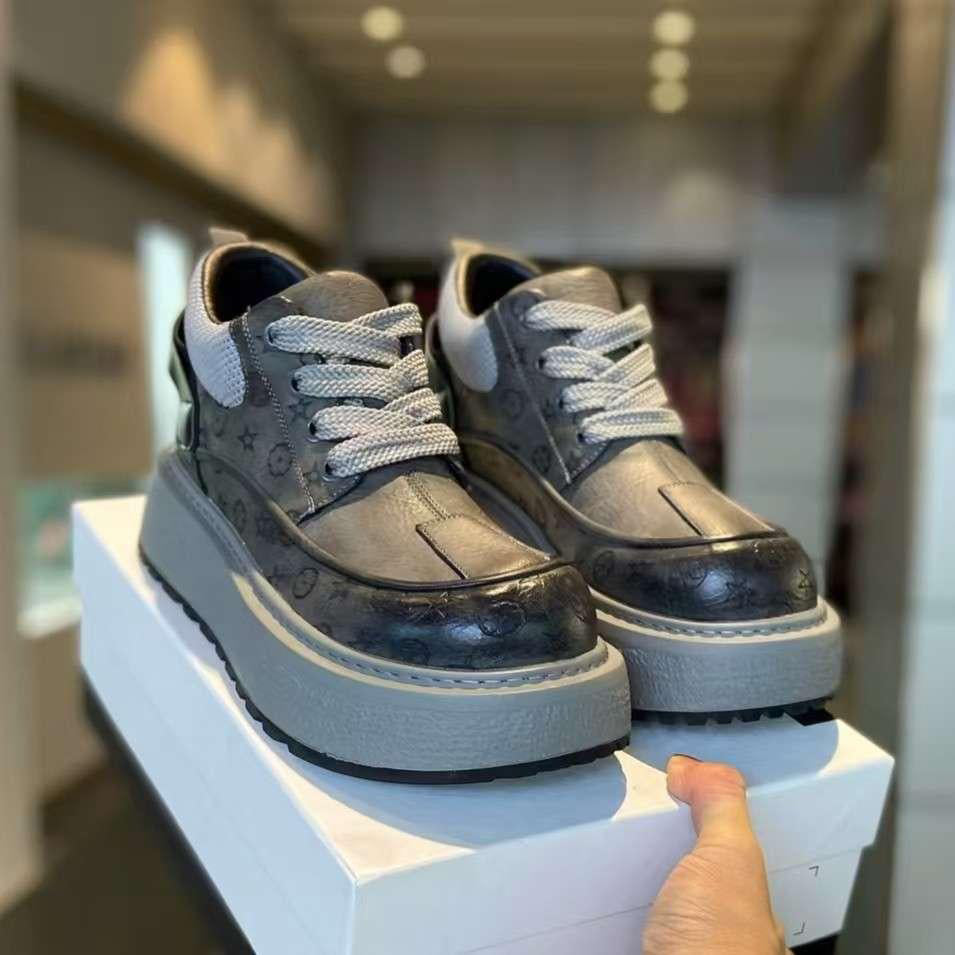 Luxury Embossed Platform Boots