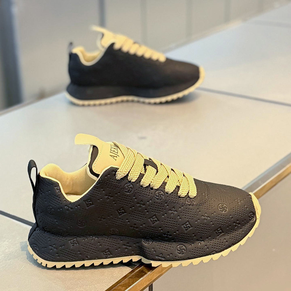 Luxury Embossed Sneakers