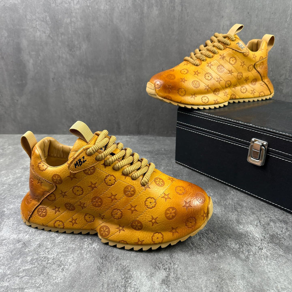 Luxury Embossed Premium Sneakers