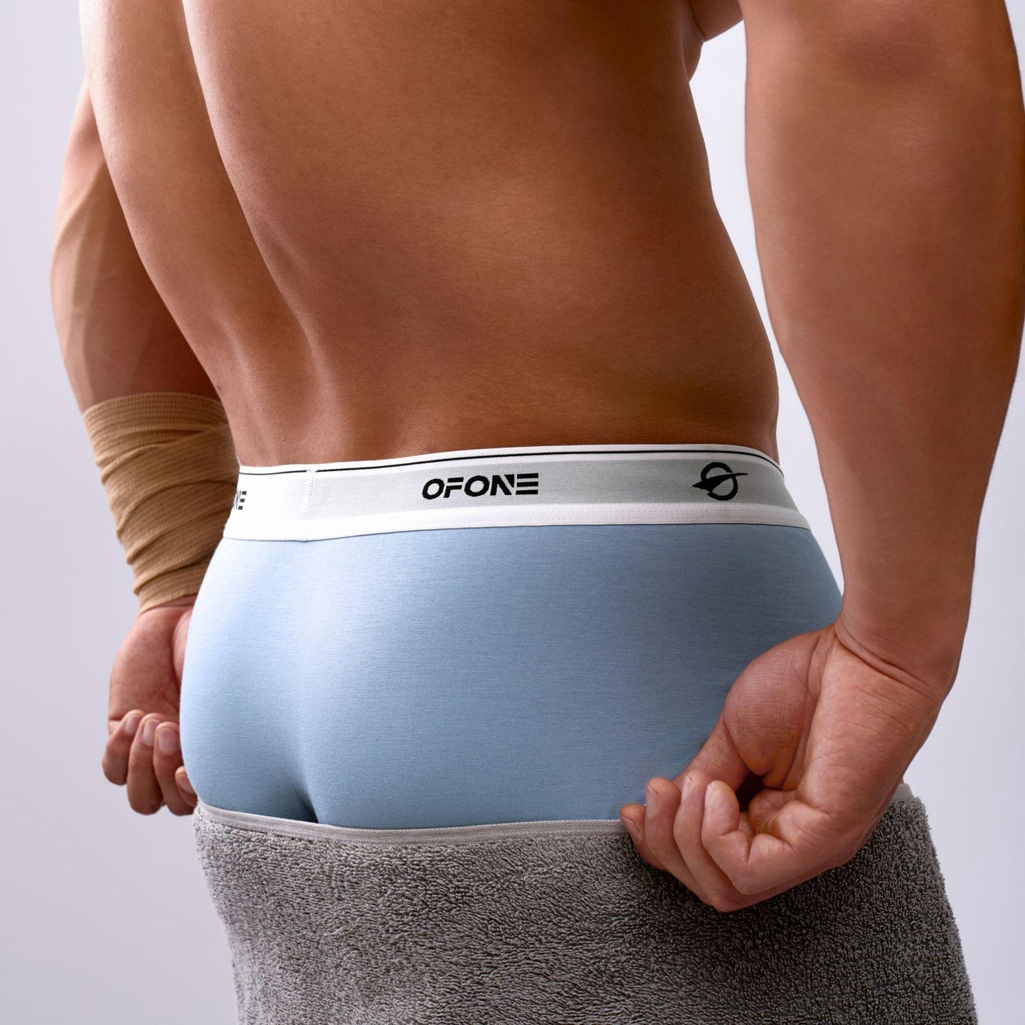 Simple pure cotton pouch underwear
