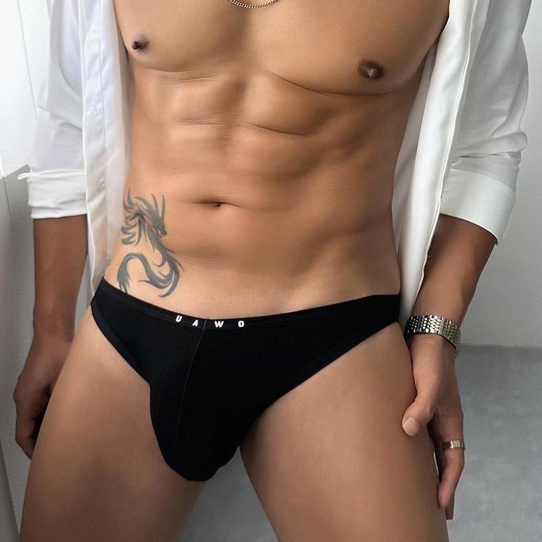 Breathable and sexy large pouch briefs