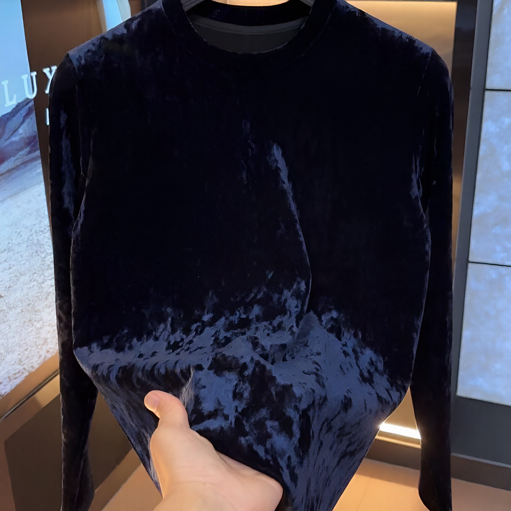 Reflective fleece thermal top