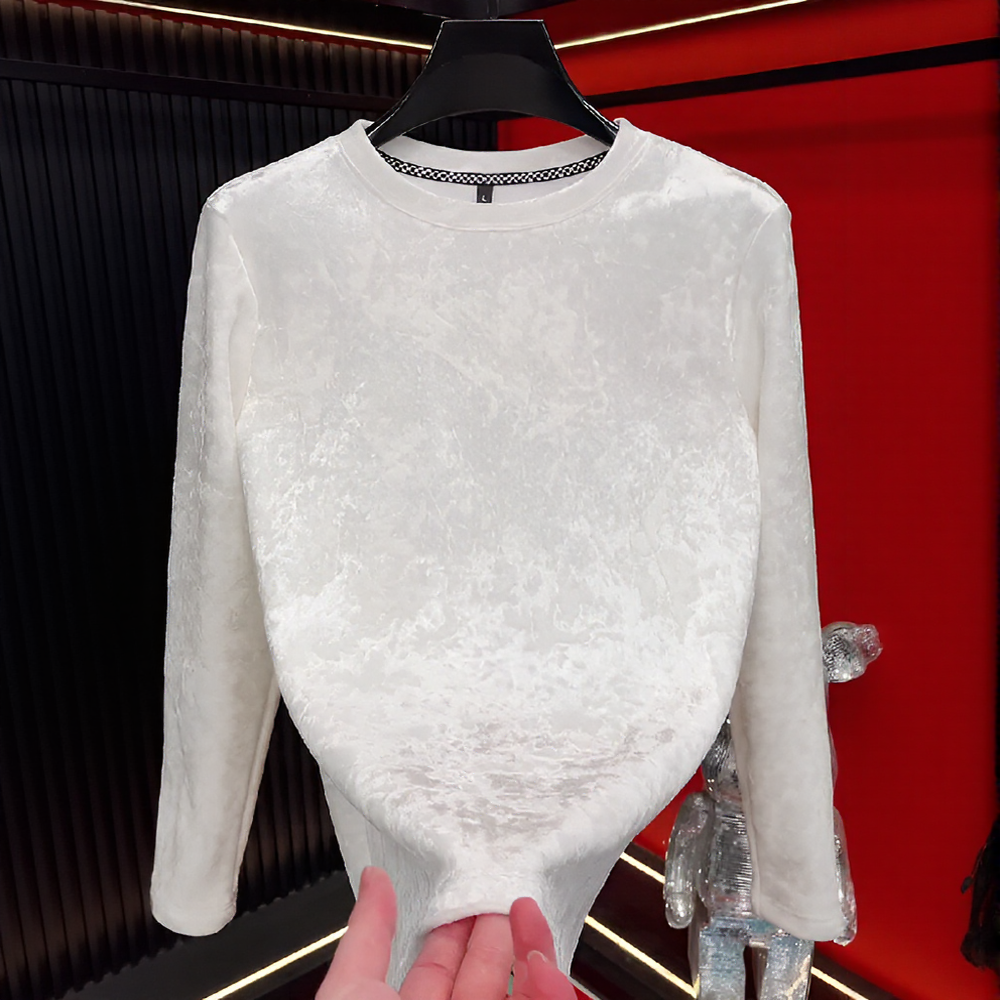 Reflective fleece thermal top