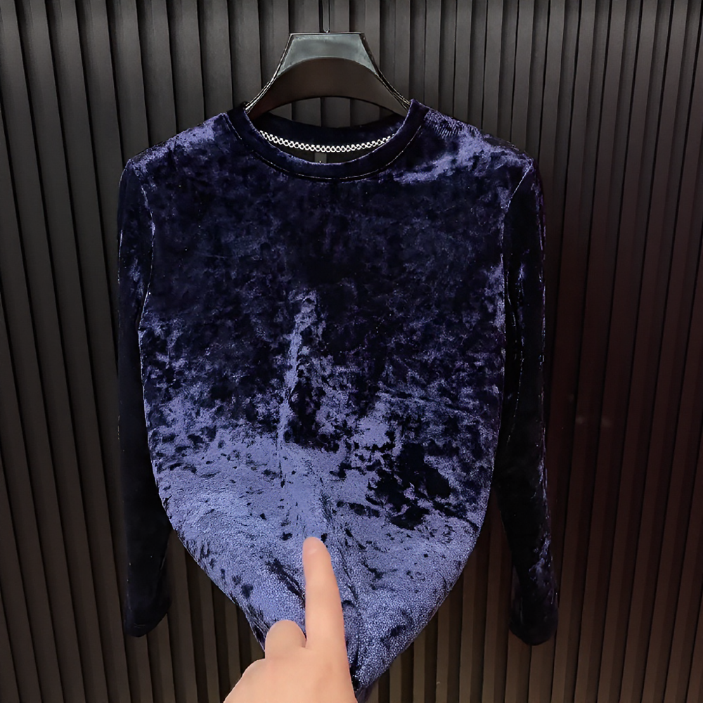 Reflective fleece thermal top