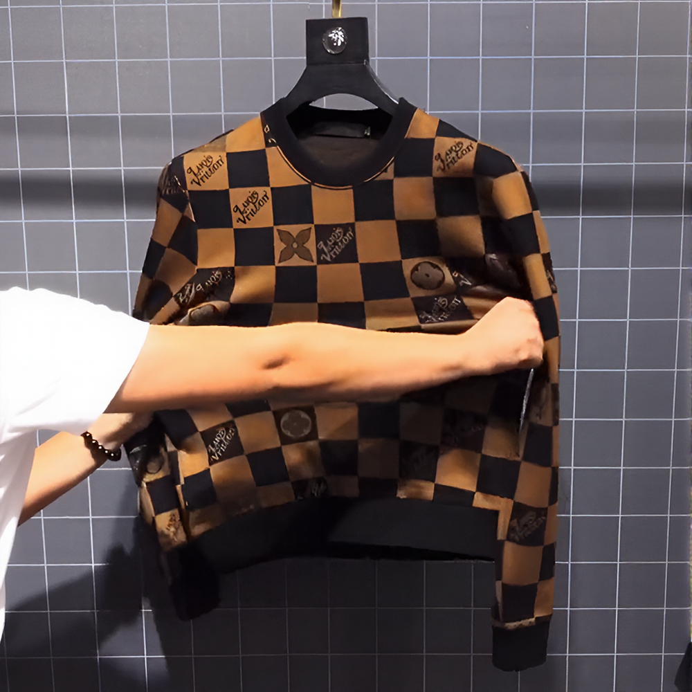 Luxury checkered base layer