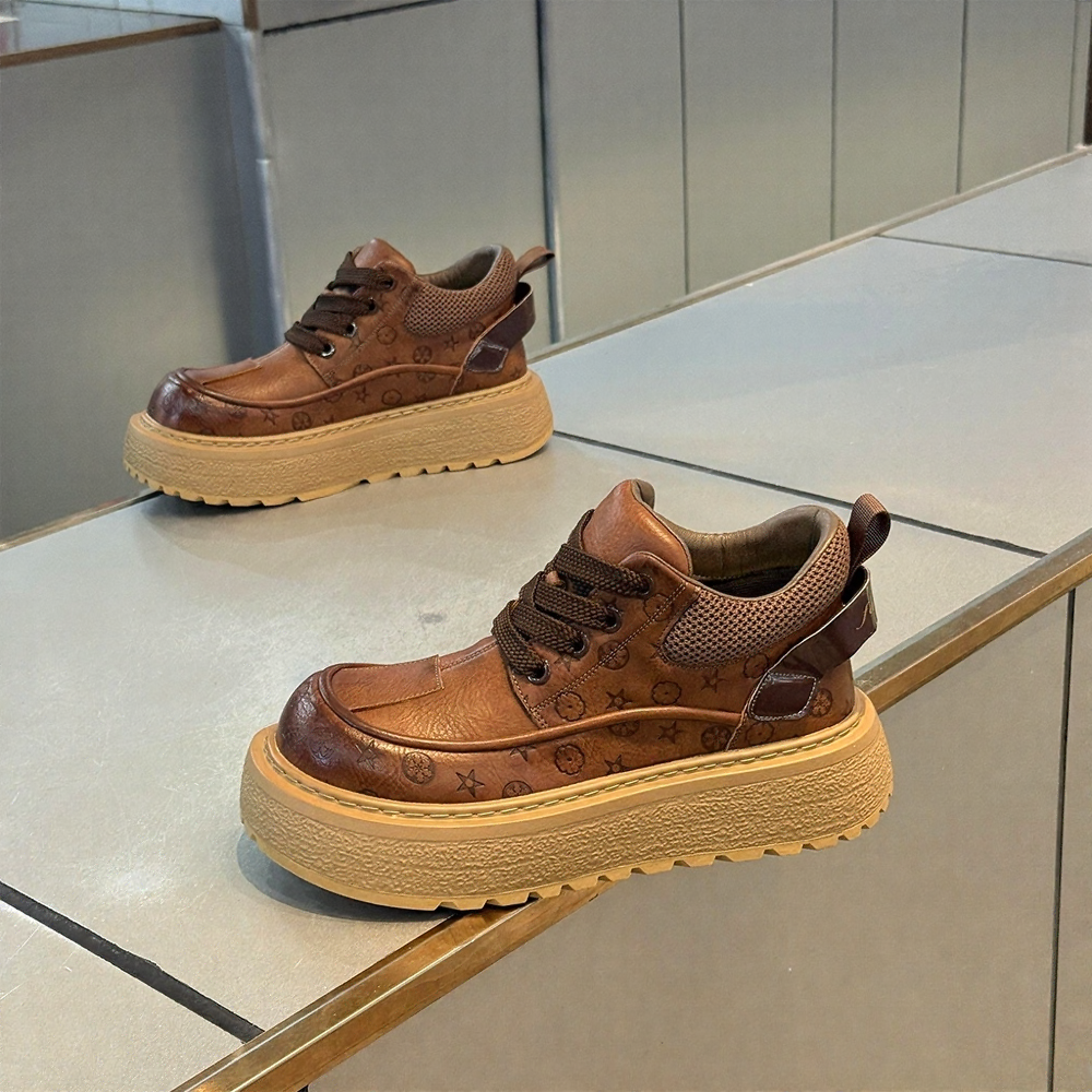 Luxury Embossed Platform Boots II