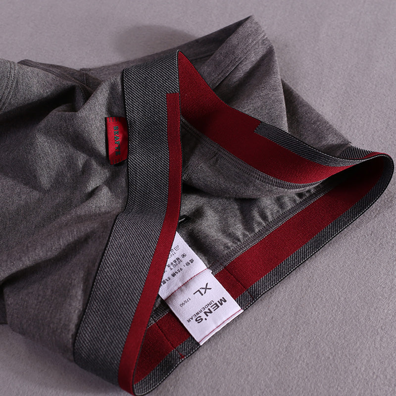 Sealed edges pure cotton boxer briefs