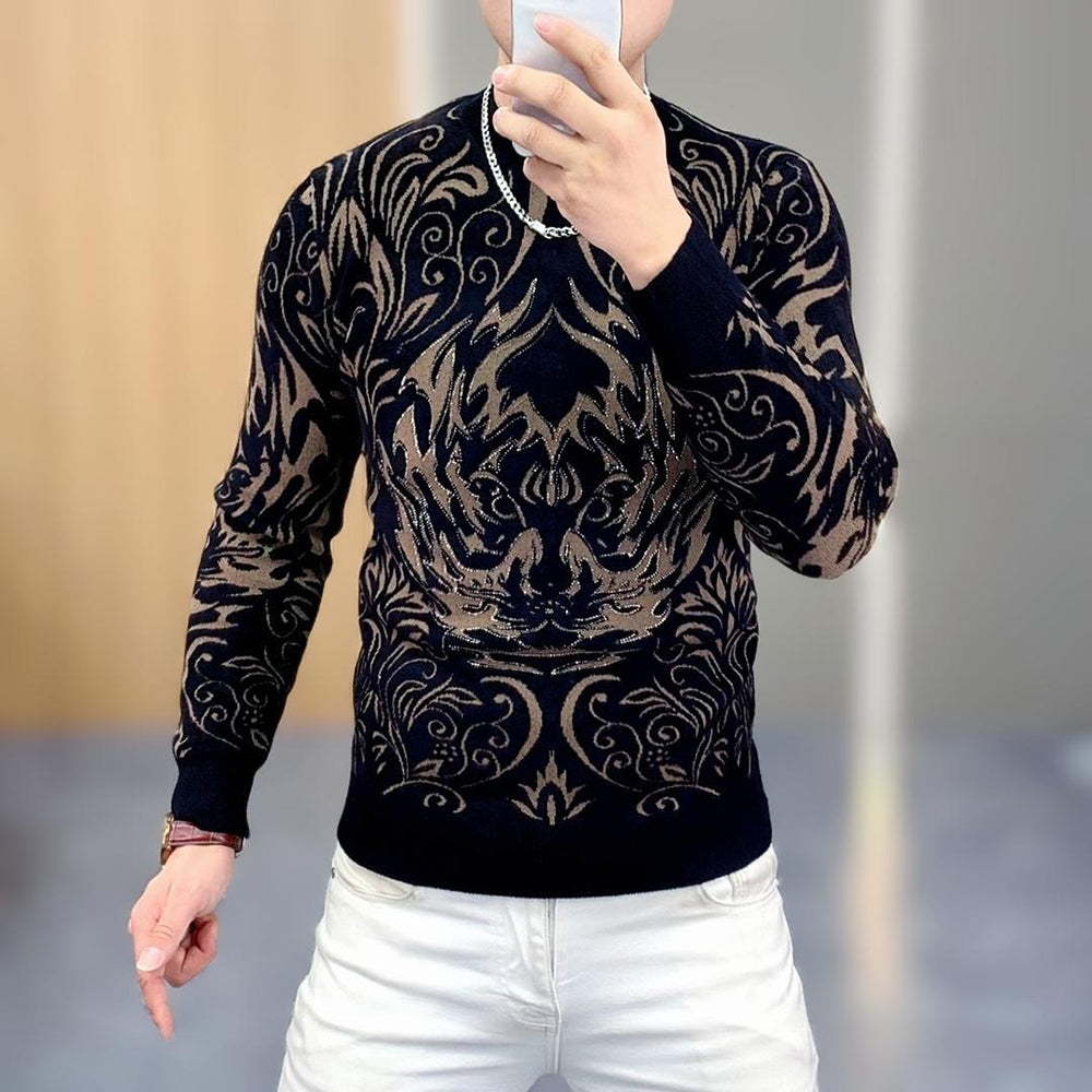 Shining Flame Lion Sweater