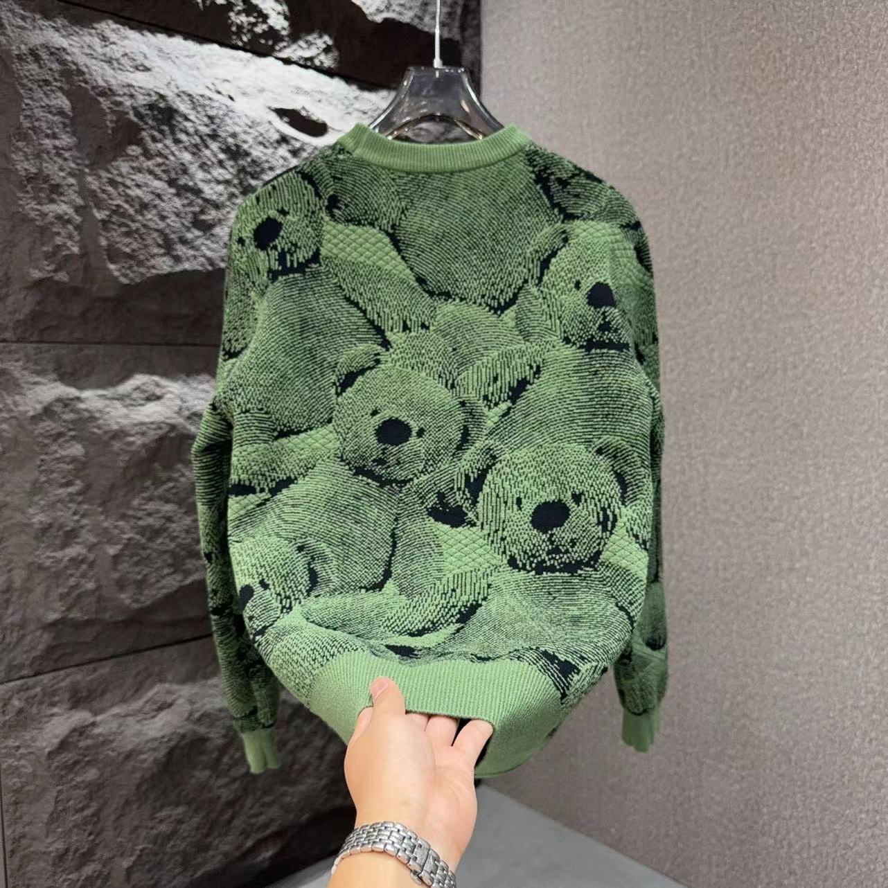 Bear Jacquard Sweater