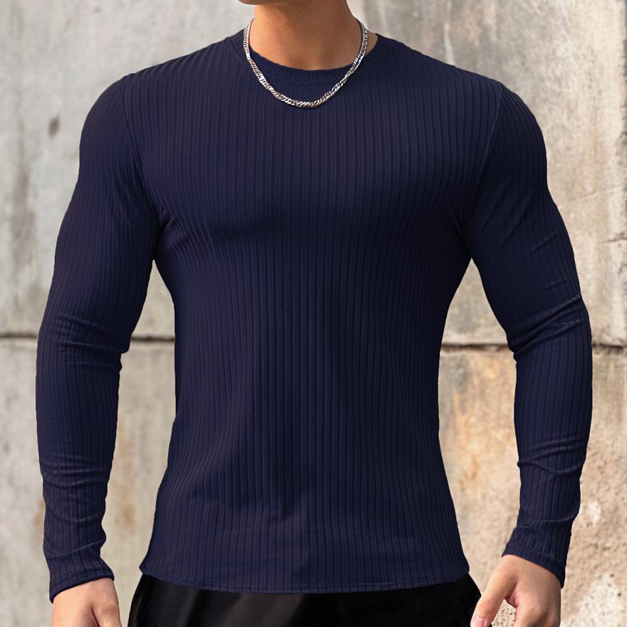 Super stretch stretch cotton slim fit top