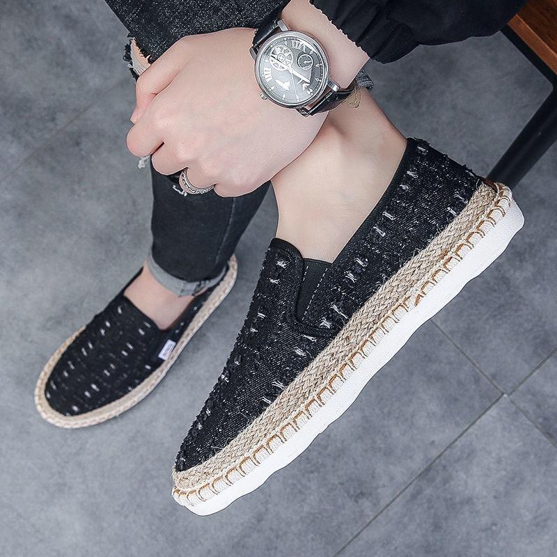 Broken canvas soft trendy casual shoes