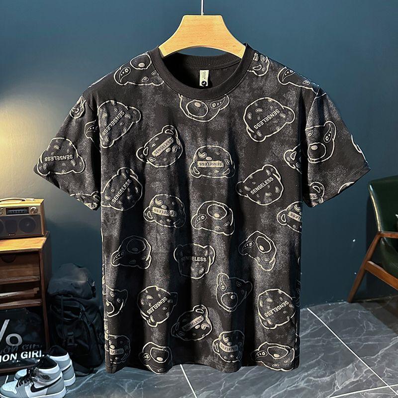 Bear embossed style T-shirt