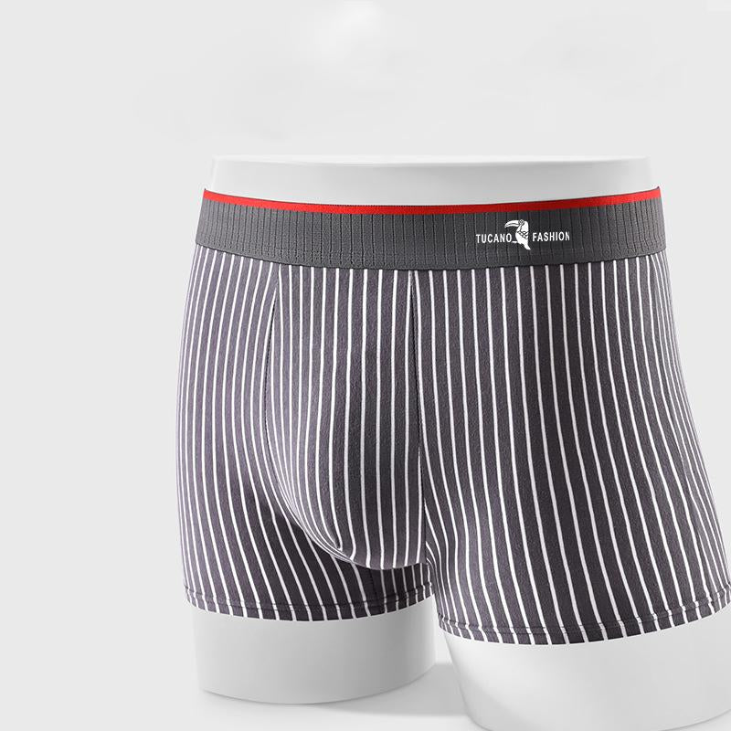 Striped Breathable Ice Boxers