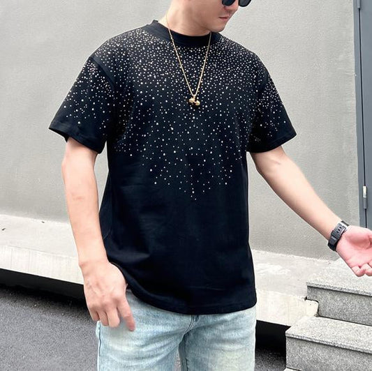 Star rhinestone T-shirt