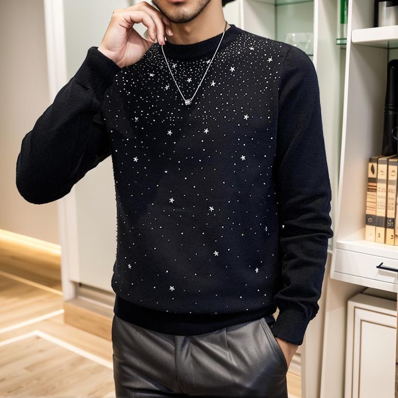 Rivet Rhinestone Starlight Sweatshirt