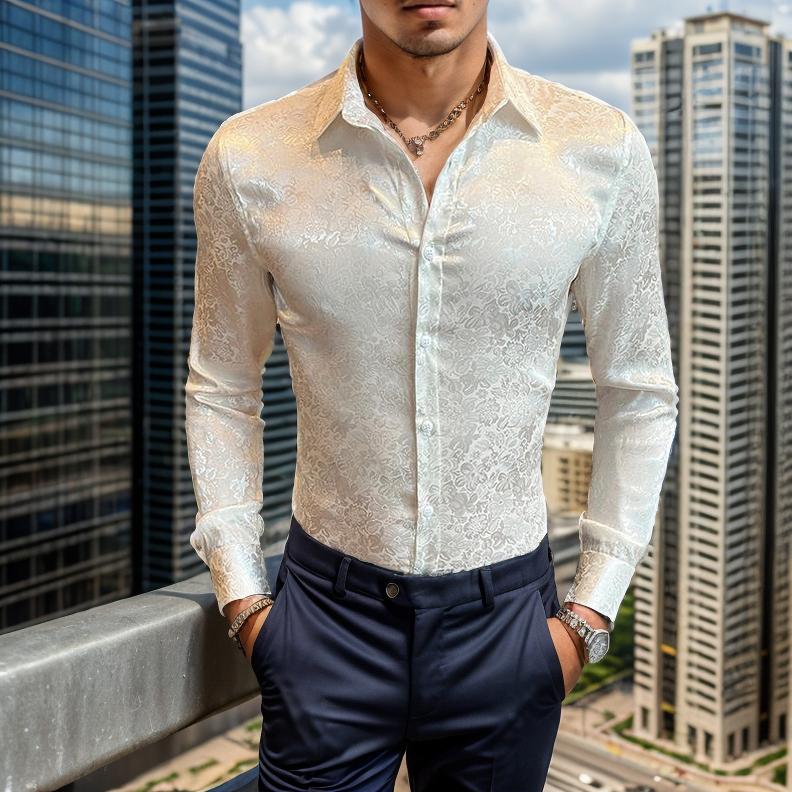 Reflective embossed shirt