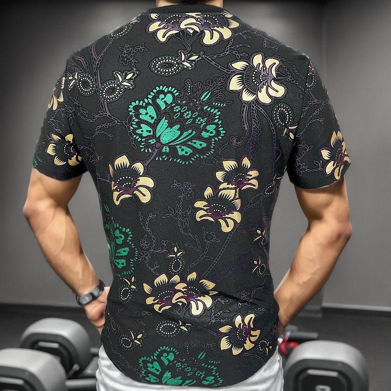 Vintage floral print T-shirt