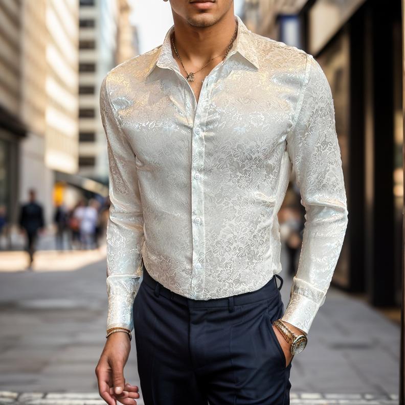 Reflective embossed shirt