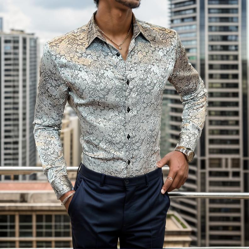 Reflective embossed shirt