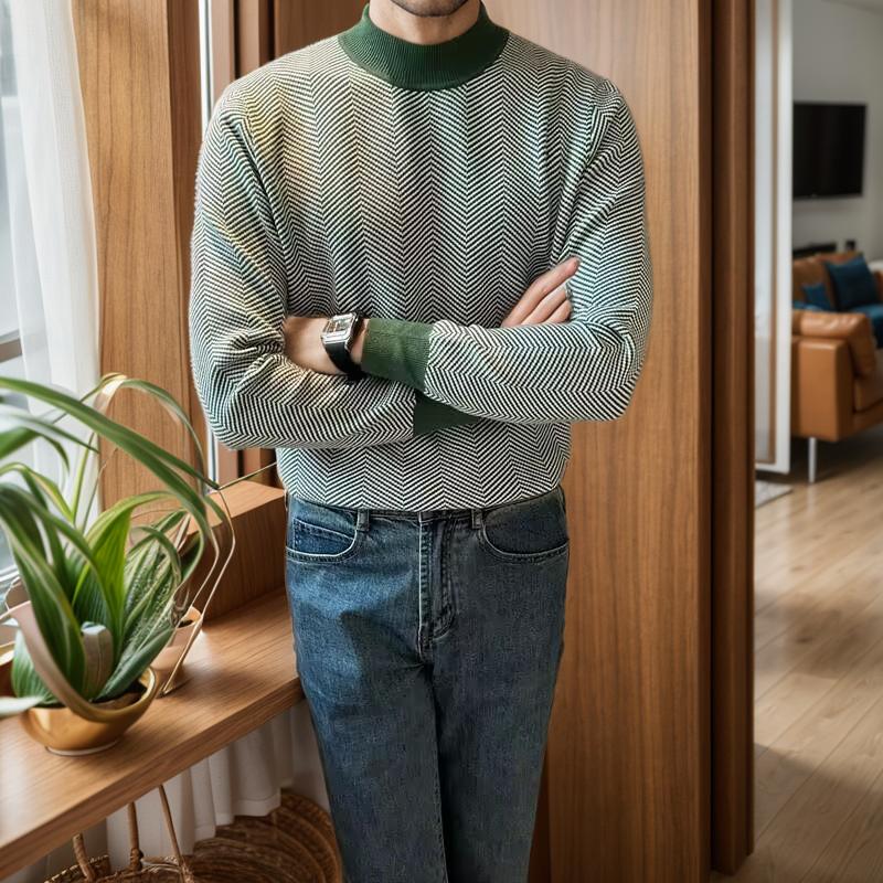 Simple Line Knit Sweater