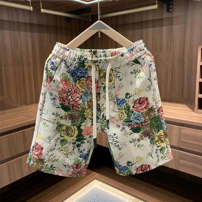 Vintage Floral Casual Shorts