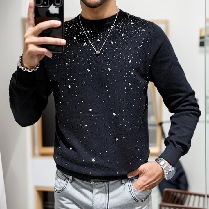 Rivet Rhinestone Starlight Sweatshirt